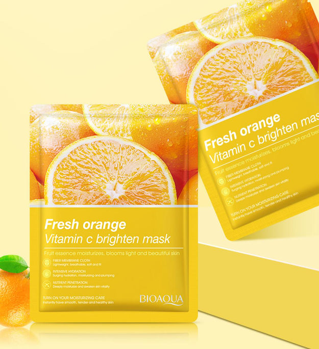 BIOAQUA Fresh Orange  Face Sheet Mask