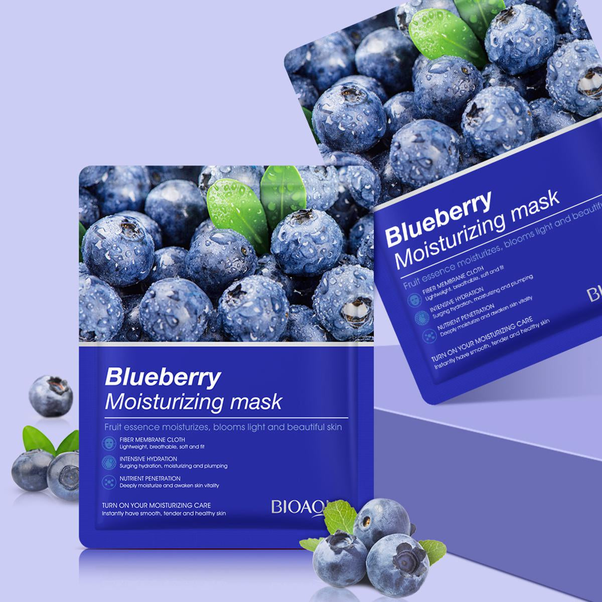 BIOAQUA Blueberry Face Mask Sheet