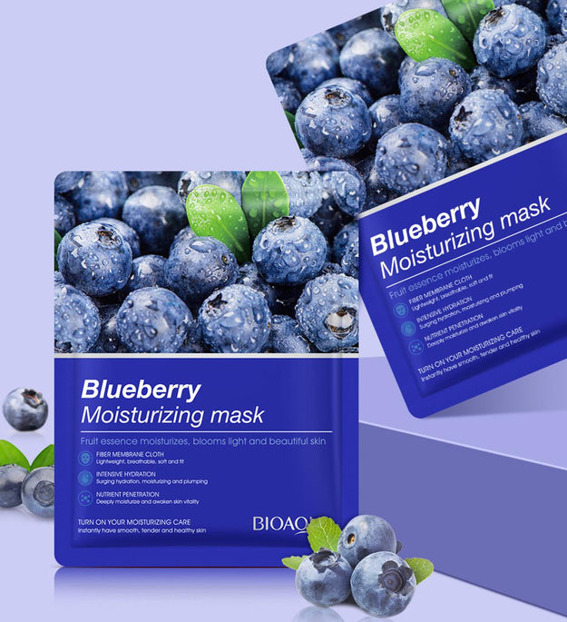 BIOAQUA Blueberry Face Mask Sheet