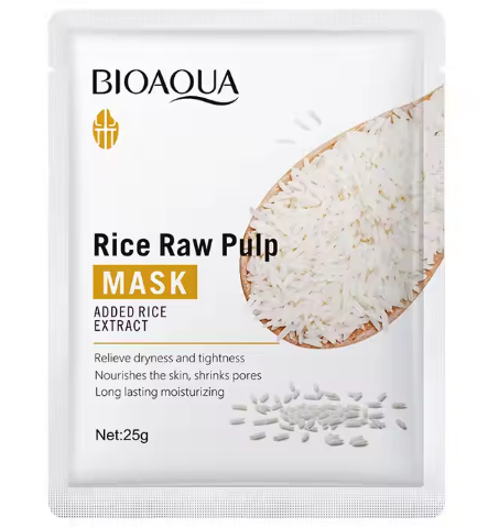 BIOAQUA Rice Raw Face Mask Sheet